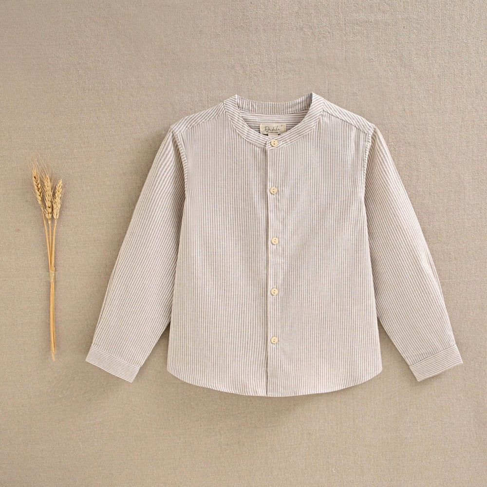 Camisa manga larga niño de rayas