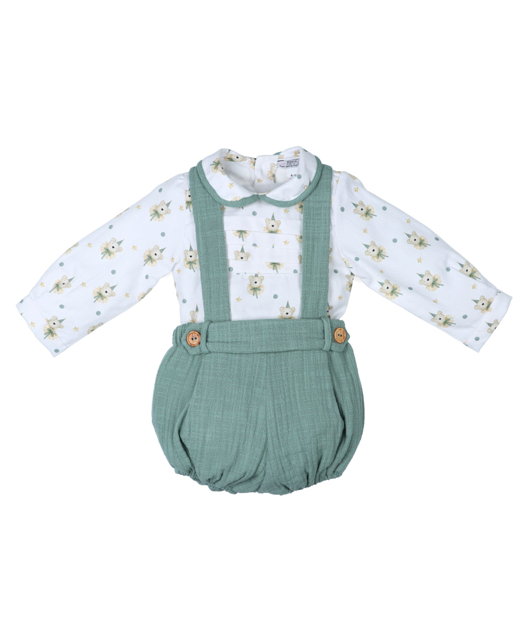 Conjunto Peto Bebé Teddy Fest