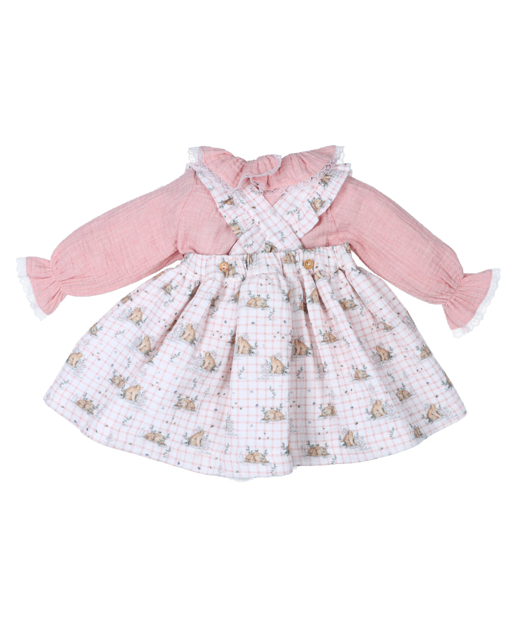 Conjunto pichi y camisa Rustic Bears
