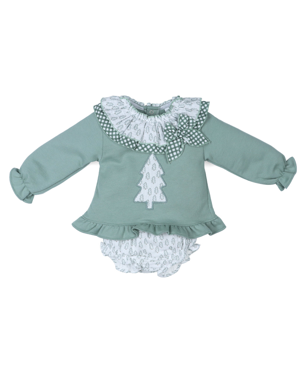 Conjunto sudadera y ranita bebe niña Forest