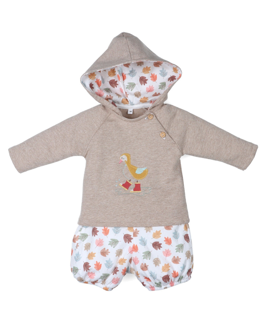 Conjunto sudadera capucha bebé Bosque de sueños