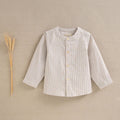 Camisa manga larga bebé de rayas