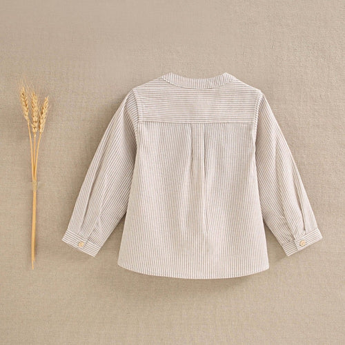 Camisa manga larga bebé de rayas