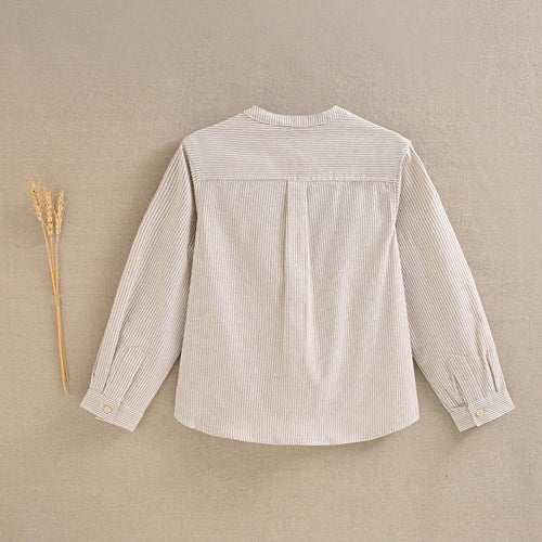 Camisa manga larga niño de rayas