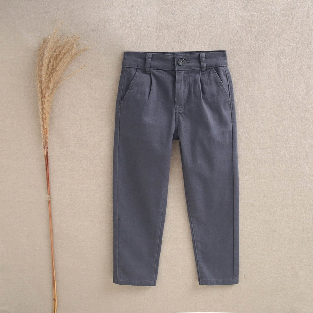 Pantalón chino de niño gris