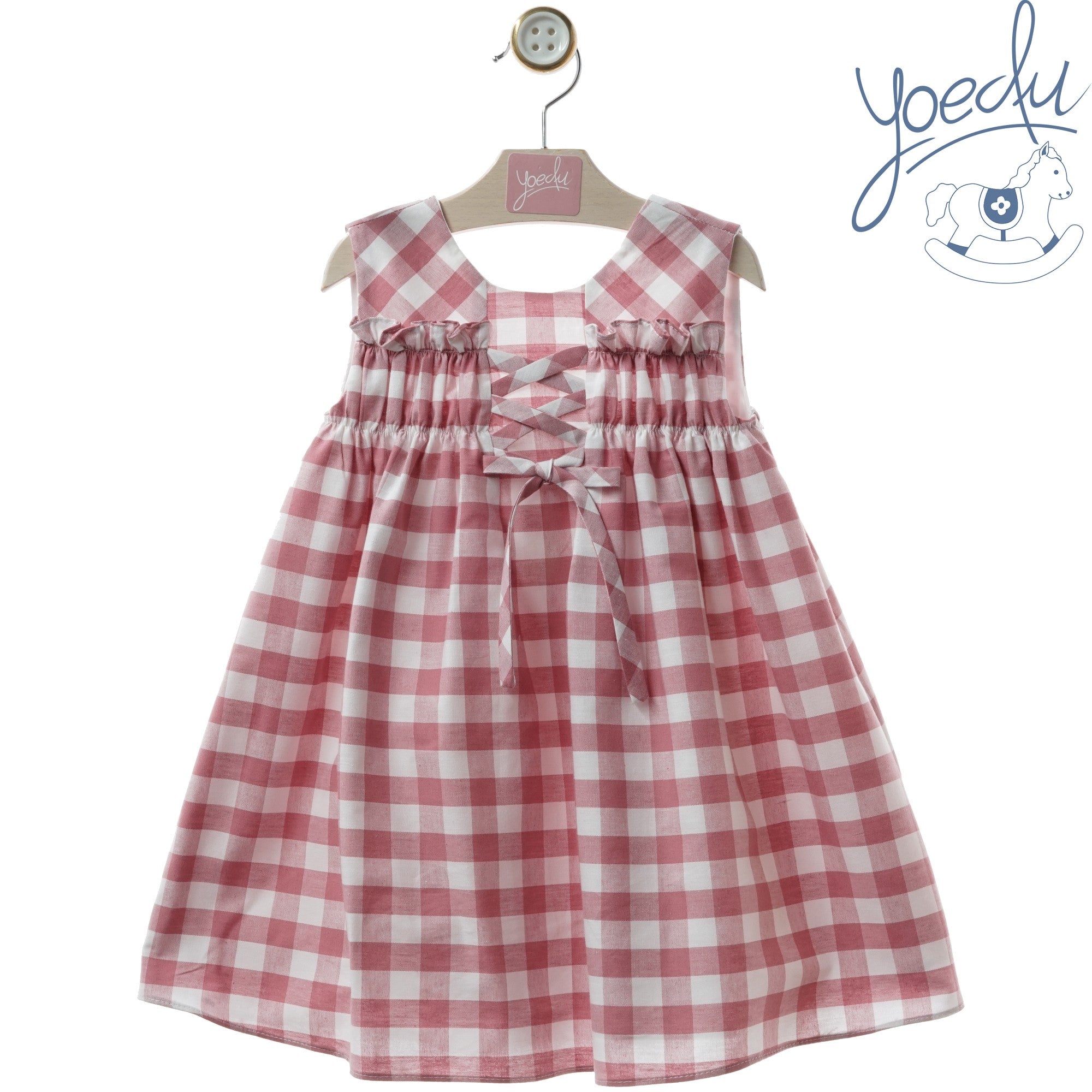 Vestido niña CUADROS