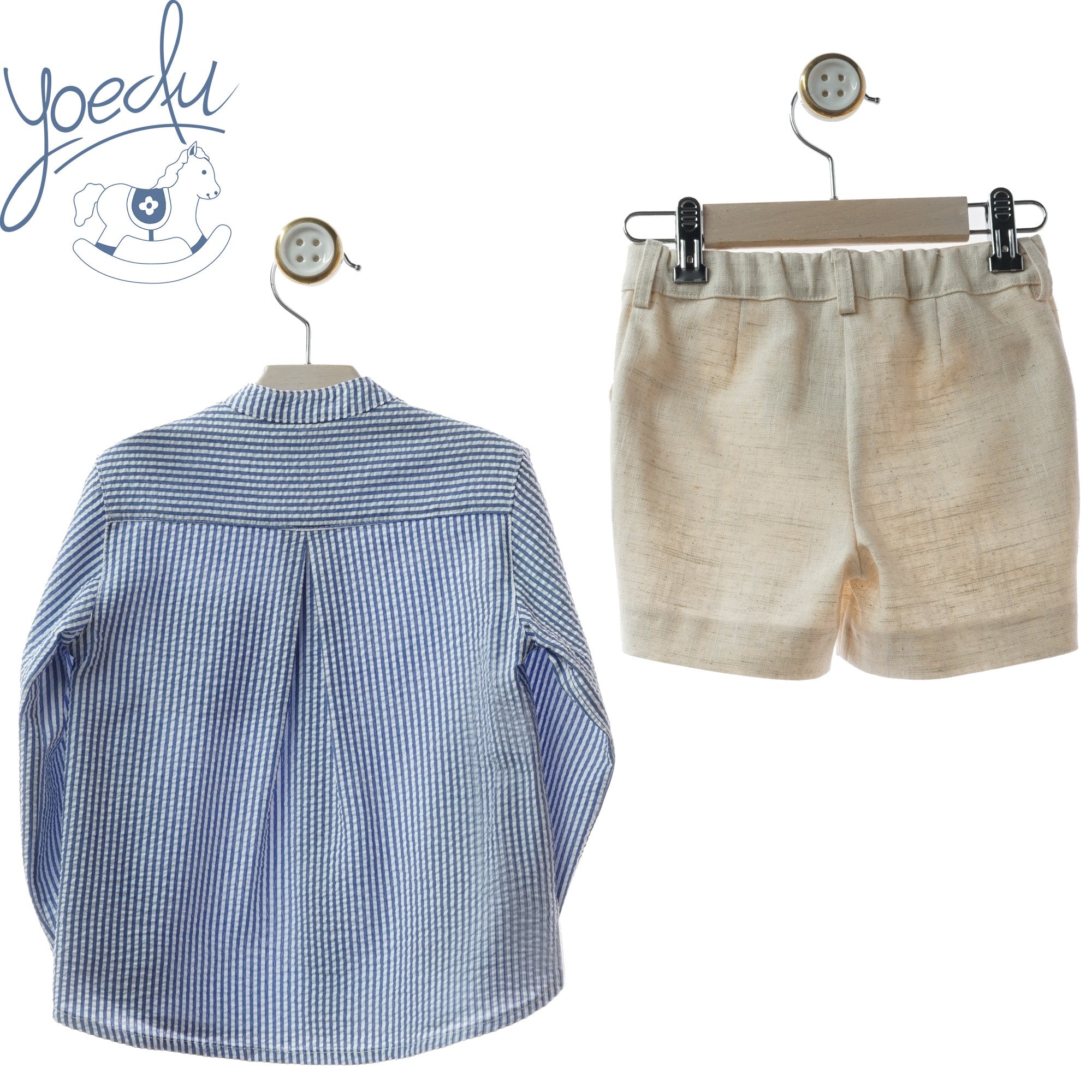 Conjunto camisa y bermuda niño MARMOLINA