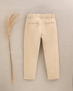 Pantalón niño largo beige