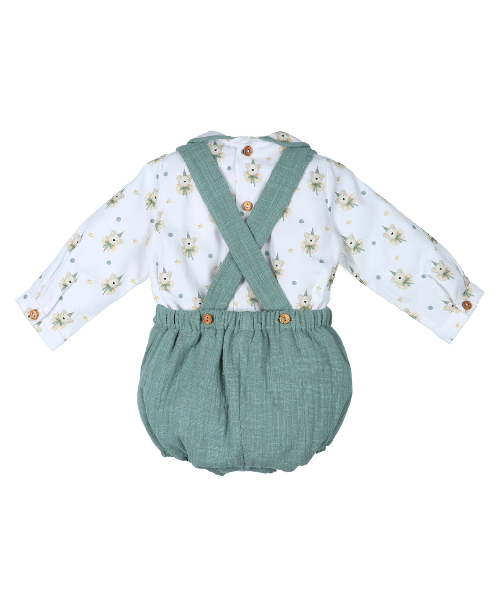 Conjunto Peto Bebé Teddy Fest