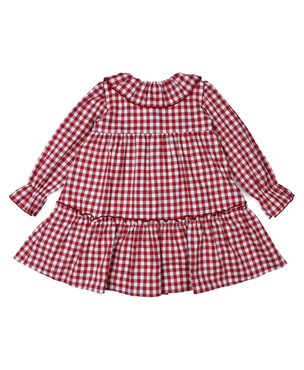Vestido Manga larga Vichy Teja