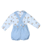 Conjunto Peto Azul Niño