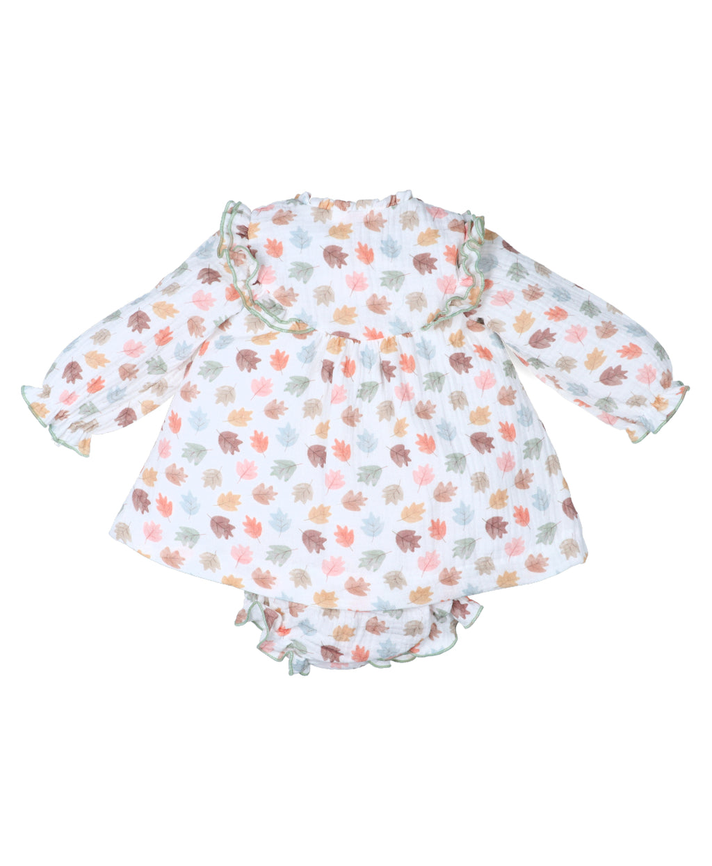 Conjunto Braga Bebé Flores