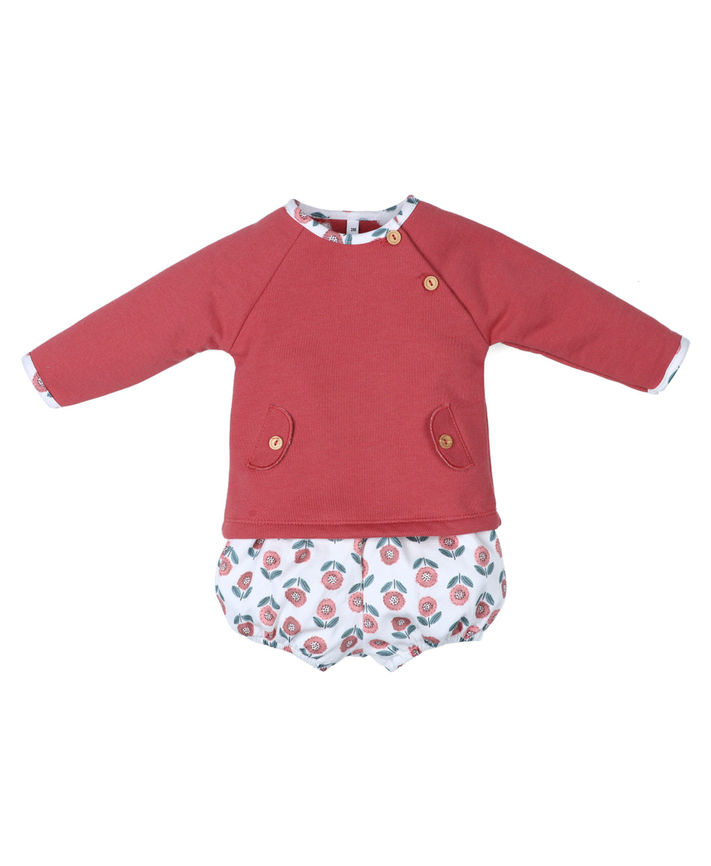 Conjunto sudadera bebé Rosella