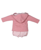 Conjunto sudadera capucha bebé Jade