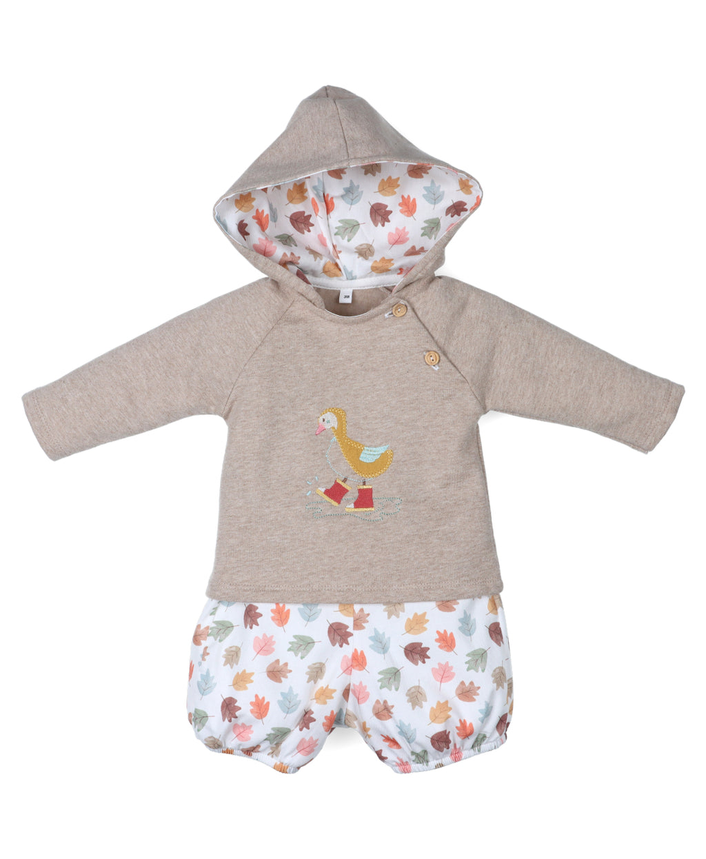 Conjunto sudadera capucha bebé Bosque de sueños