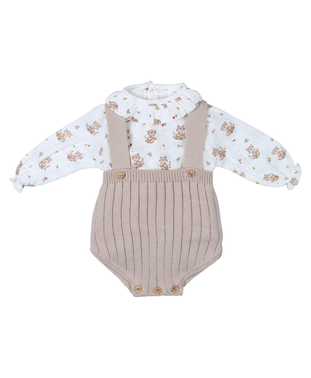 Conjunto dos piezas Fox-Checks