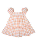 Vestido Vichy Orange