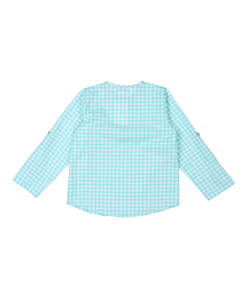 Camisa Vichy Agua