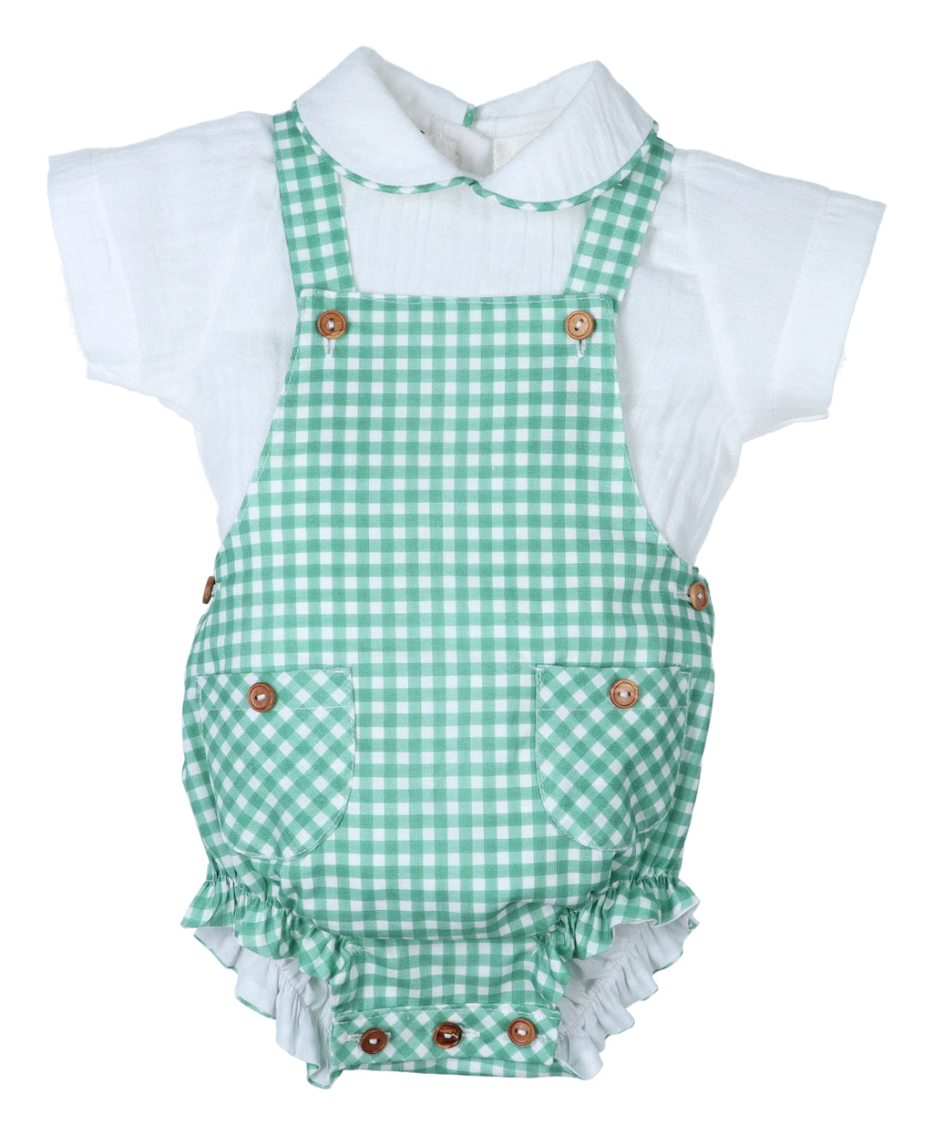Conjunto peto y camisa Green