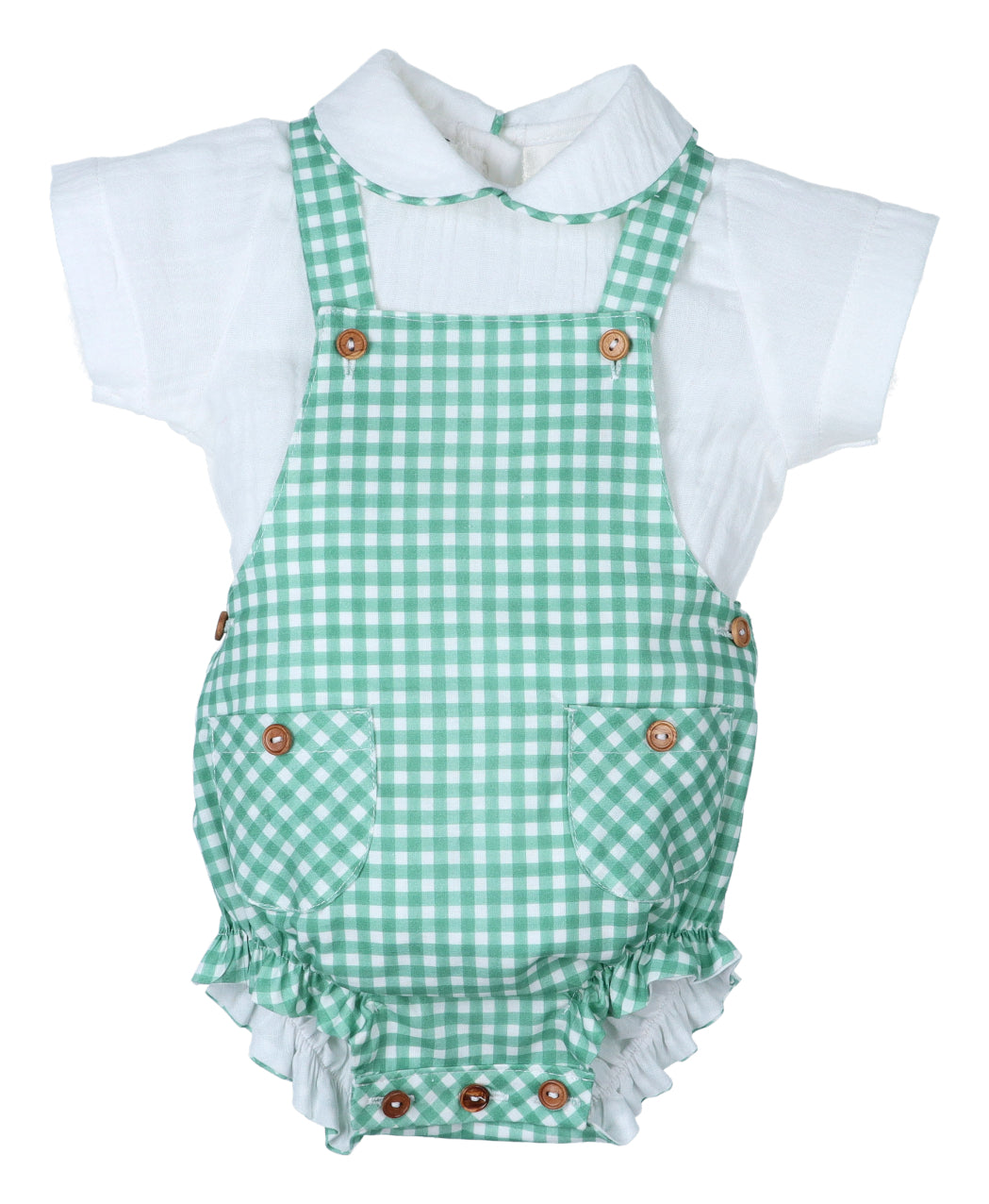 Conjunto peto y camisa Green
