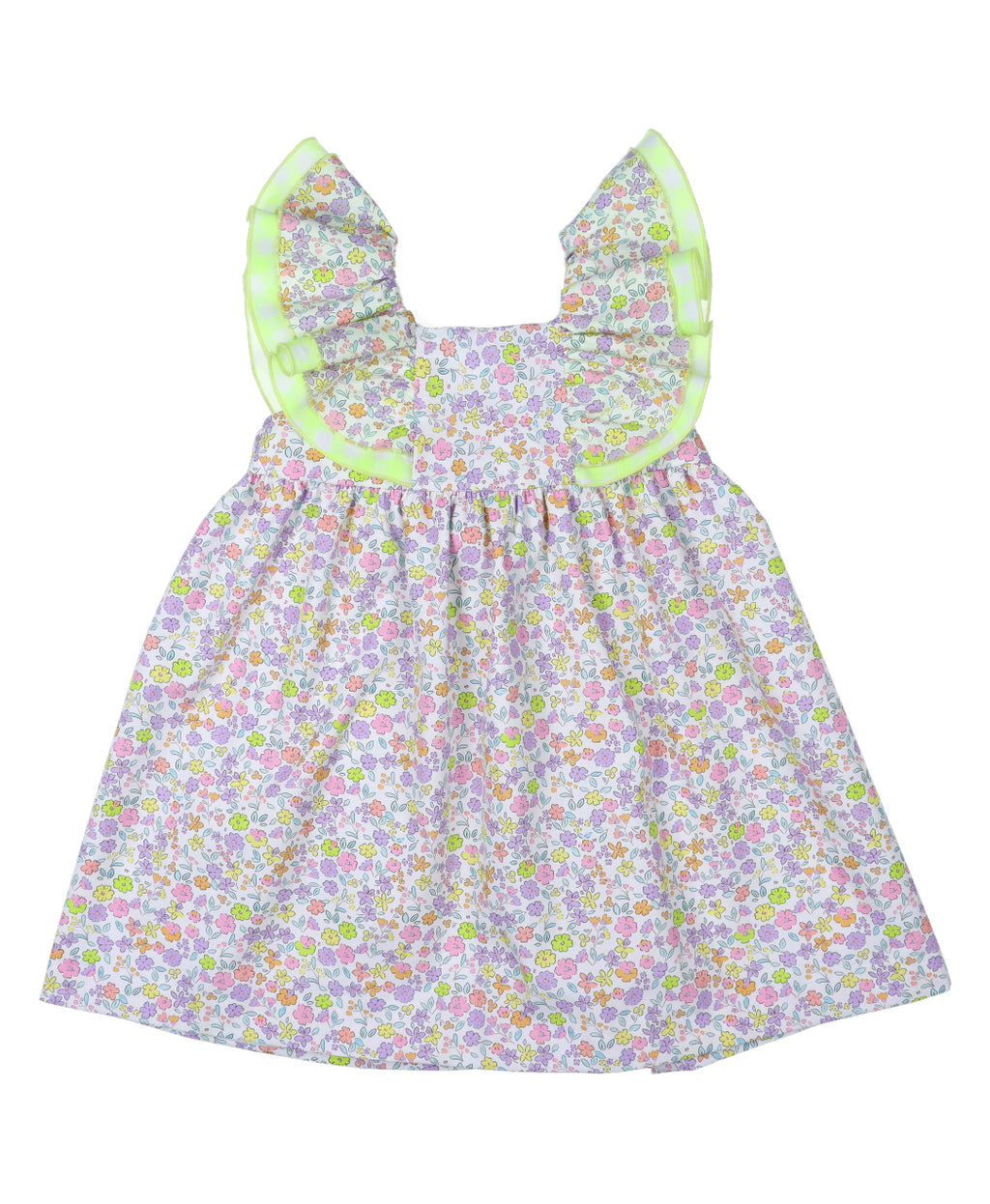 Vestido Flores Fluor