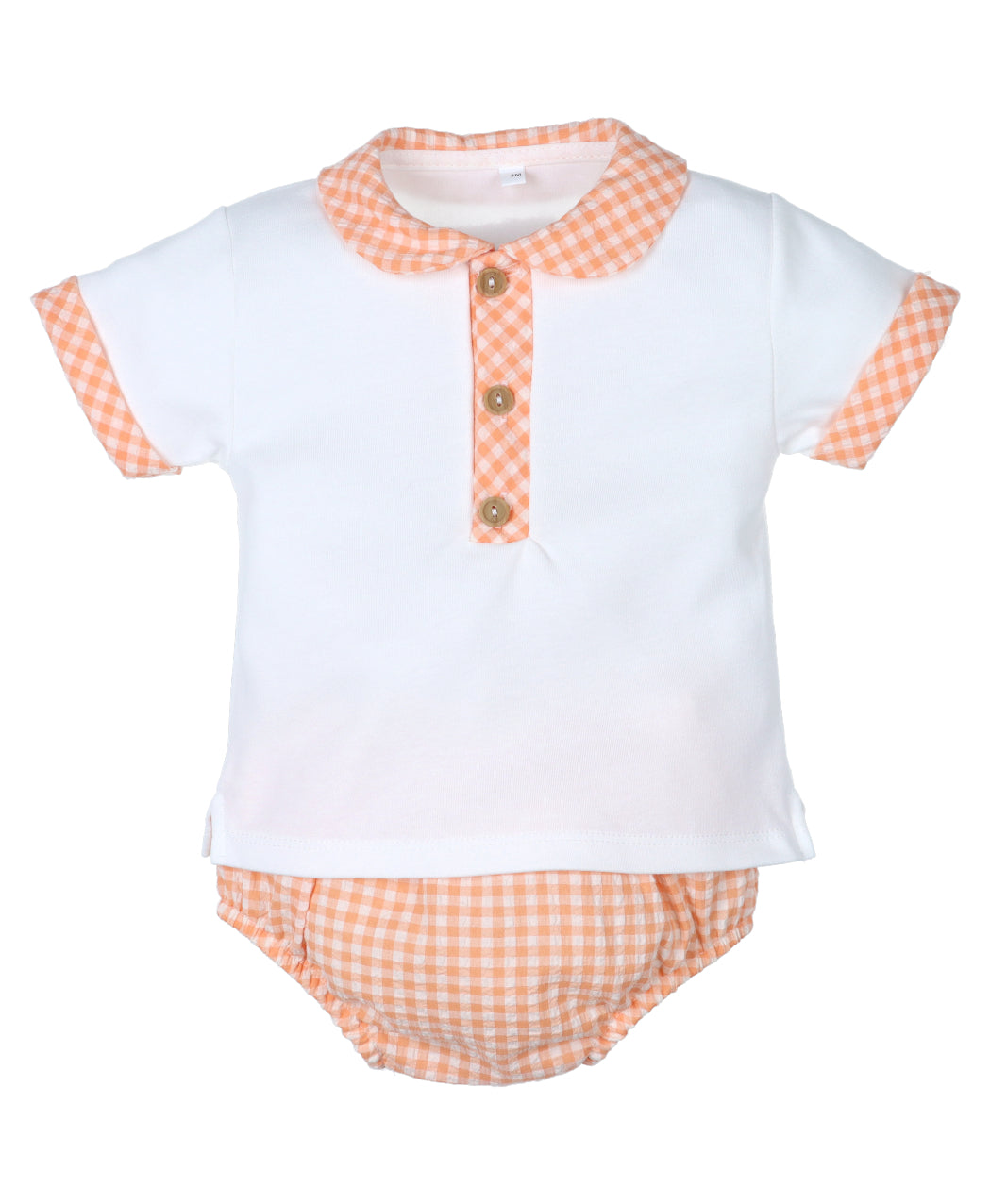 Conjunto Vichy Orange