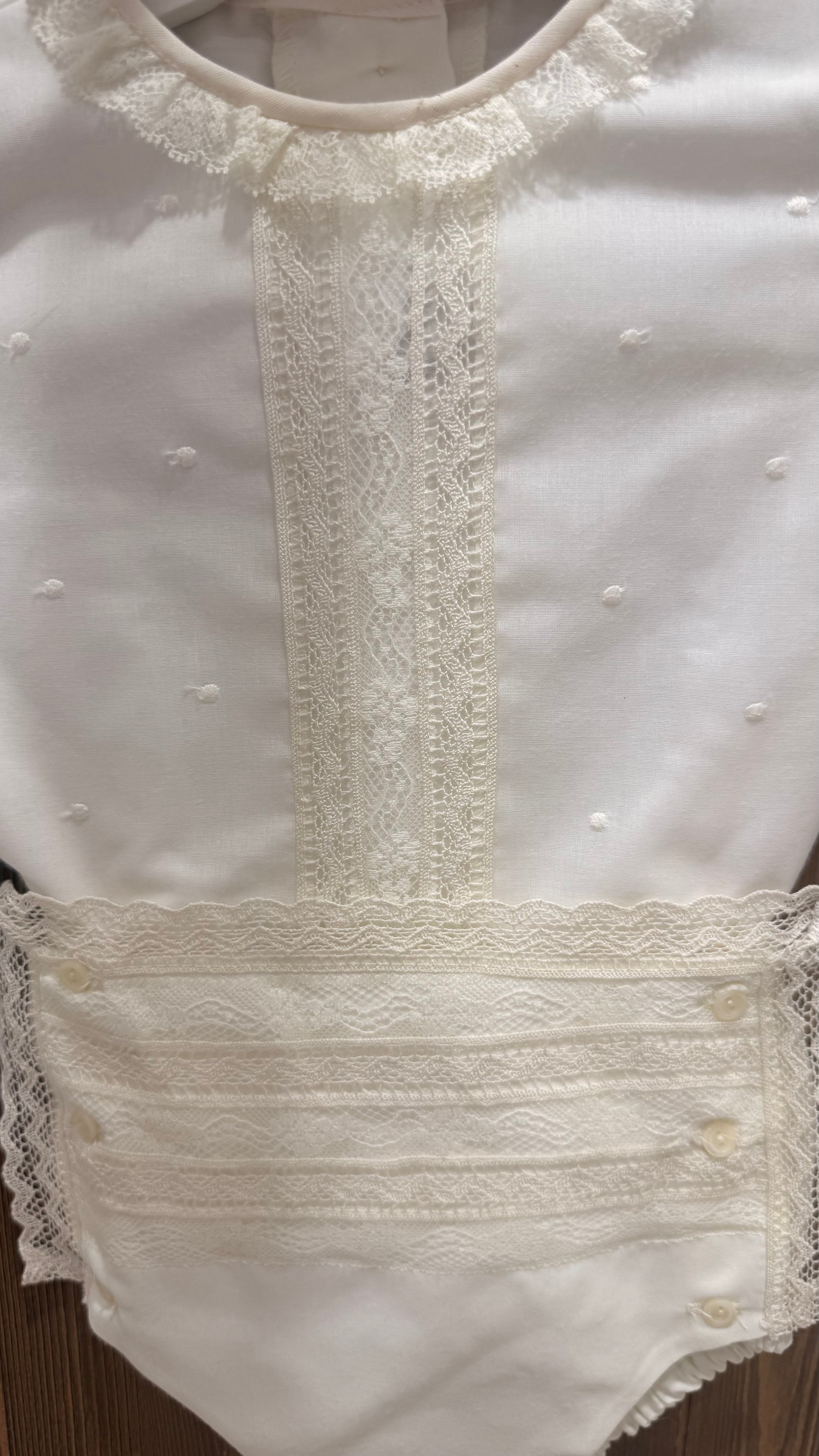 Conjunto 815 Batista BDA Bautizo CREACIONES CHARO