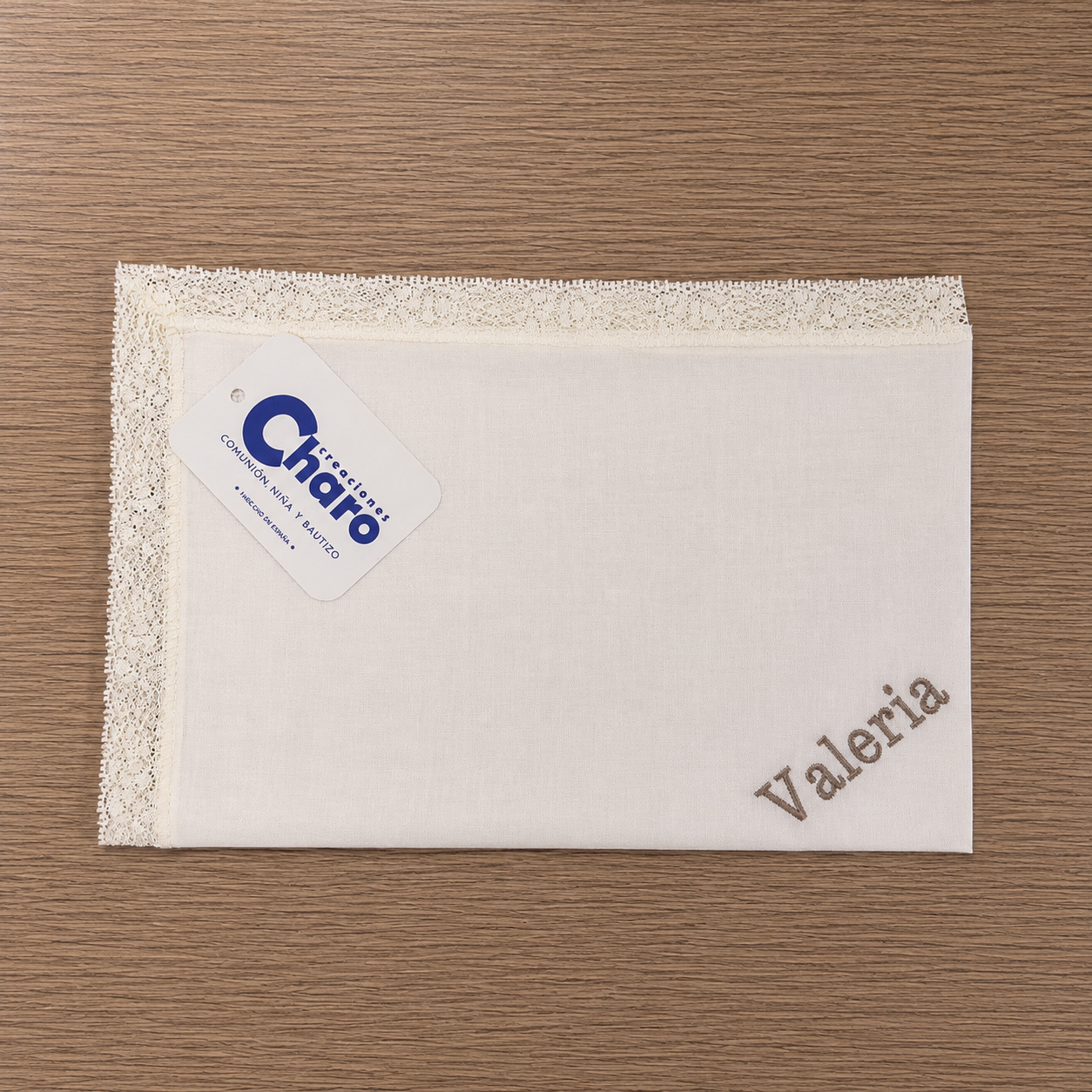 Pañuelo de Bautismo CREACIONES CHARO