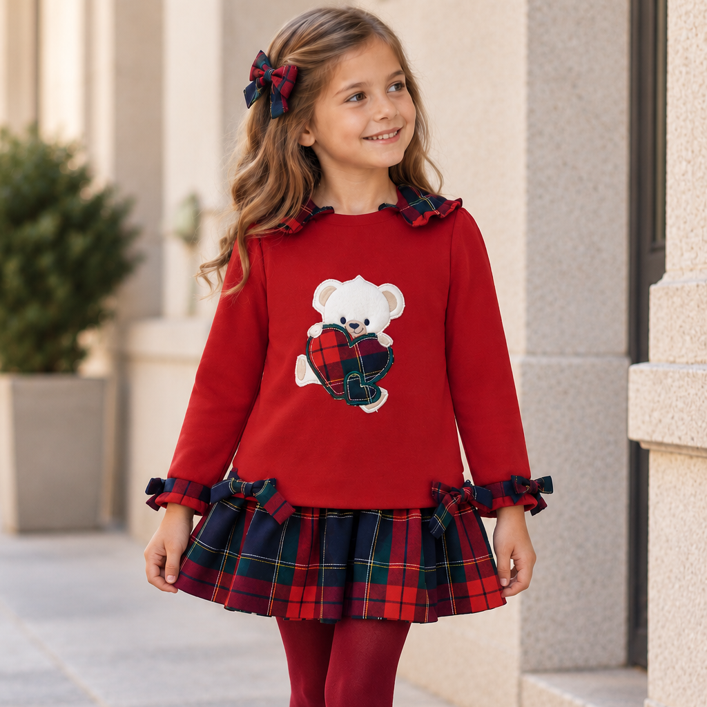 Vestido sudadera niña ICARUS 26732 BASMARTI