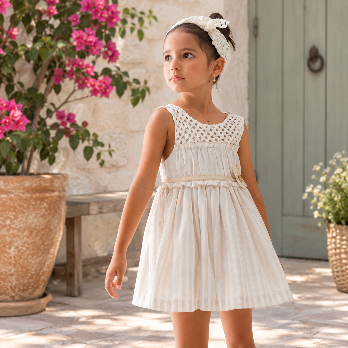 Vestido niña Ceremonia BOSSA BASMARTI