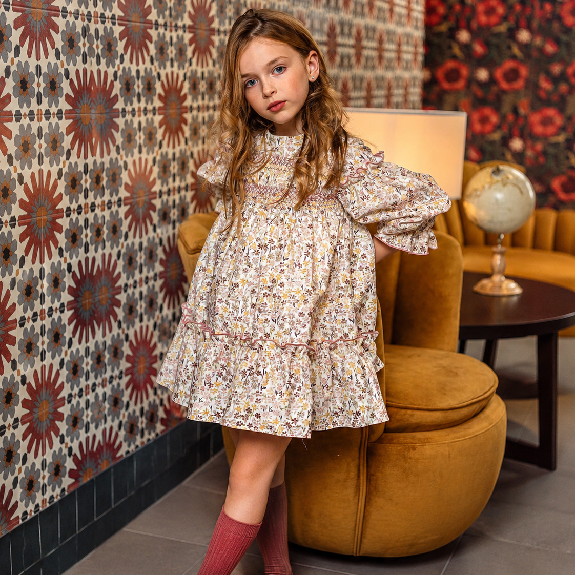 VESTIDO INFANTIL ART.5155 "Familia CURRY" MARTA Y PAULA