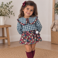 Conjunto camisa y falda BLANCA VALIENTE