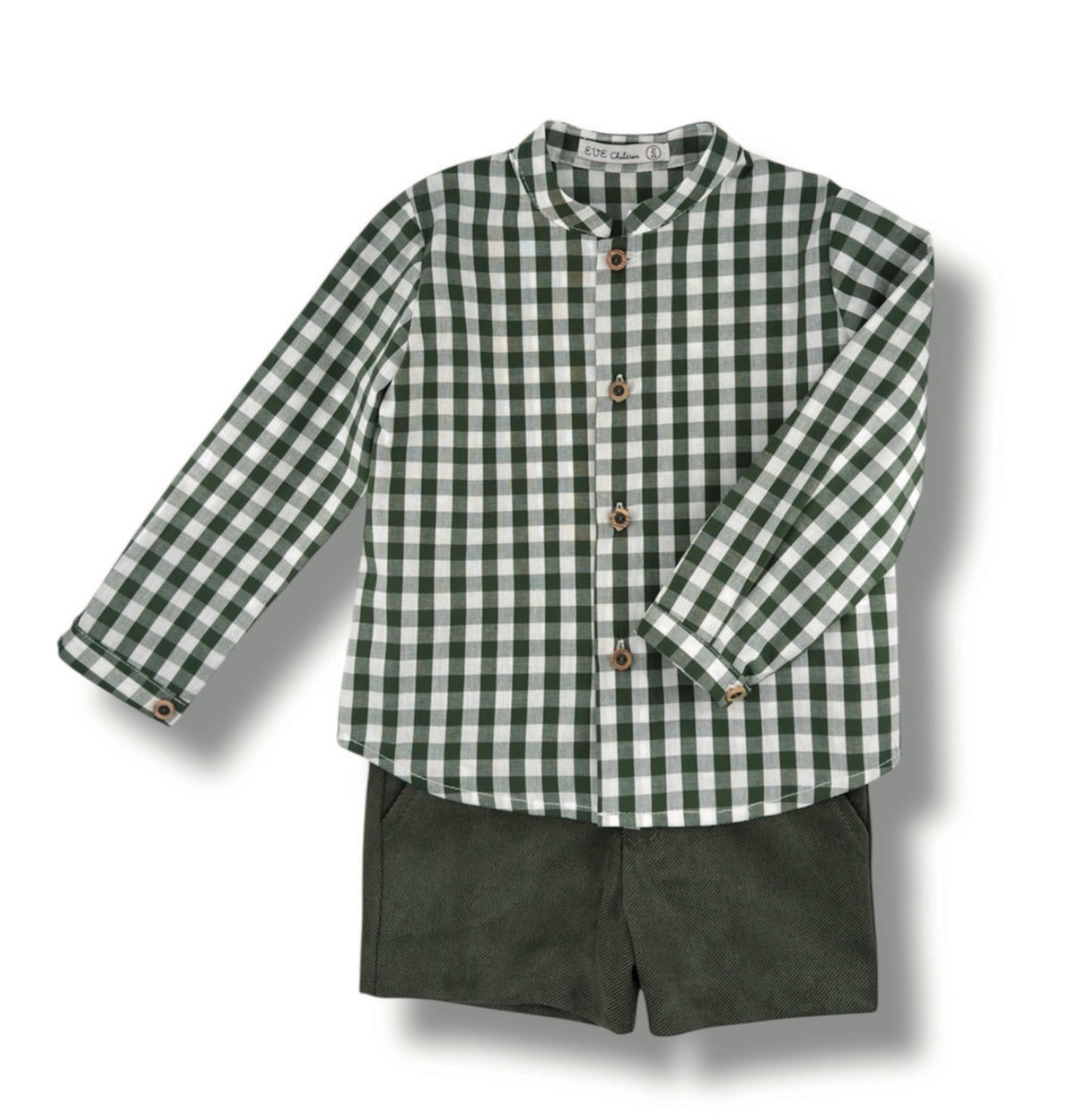 Conjunto camisa y bermuda niño BLUEBEL 8048CNO EVE CHILDREN