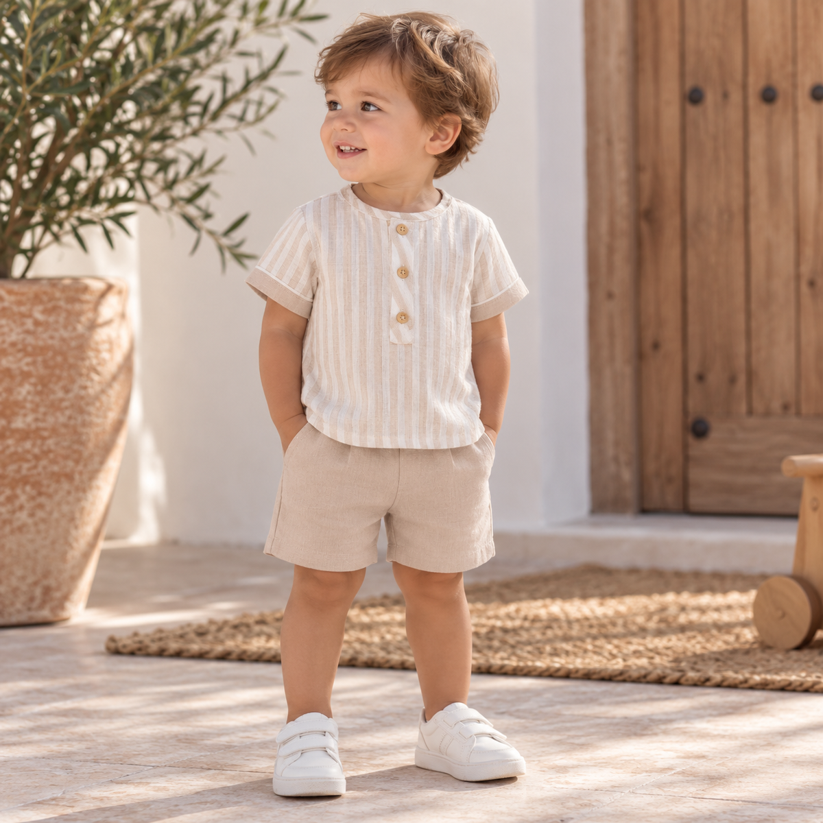 Conjunto bebé ceremonia BOSSA BASMARTI