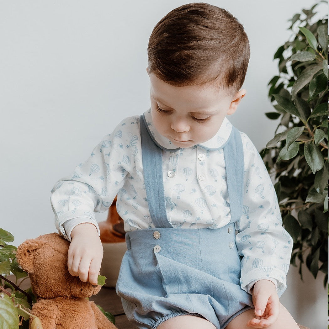 Peto y camisa bebe niño 32529 "FAMILIA CAPADOCIA" POPYS