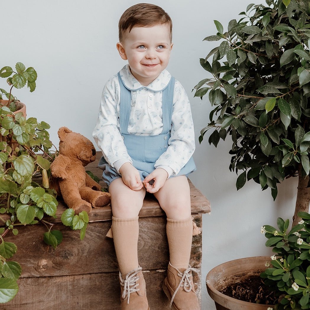 Peto y camisa bebe niño 32529 "FAMILIA CAPADOCIA" POPYS