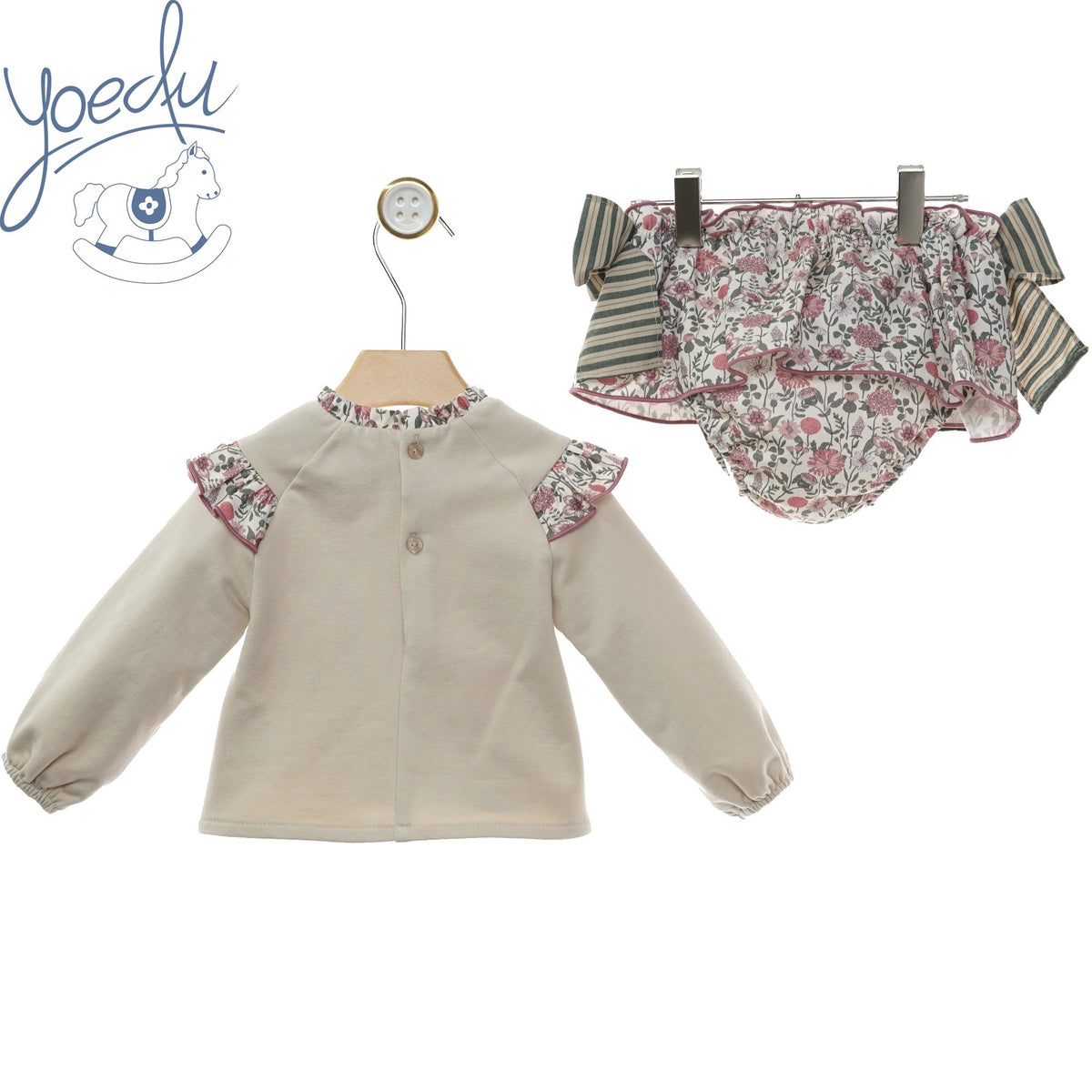 CONJUNTO NIÑA ART.2234 2 PIEZAS "Familia AURORA" YOEDU