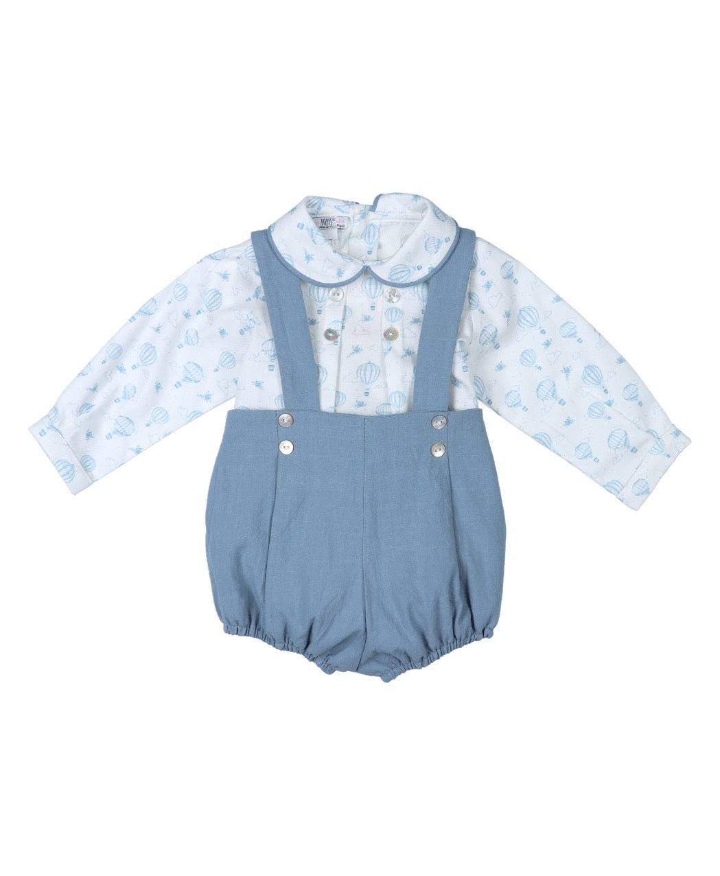 Peto y camisa bebe niño 32529 "FAMILIA CAPADOCIA" POPYS