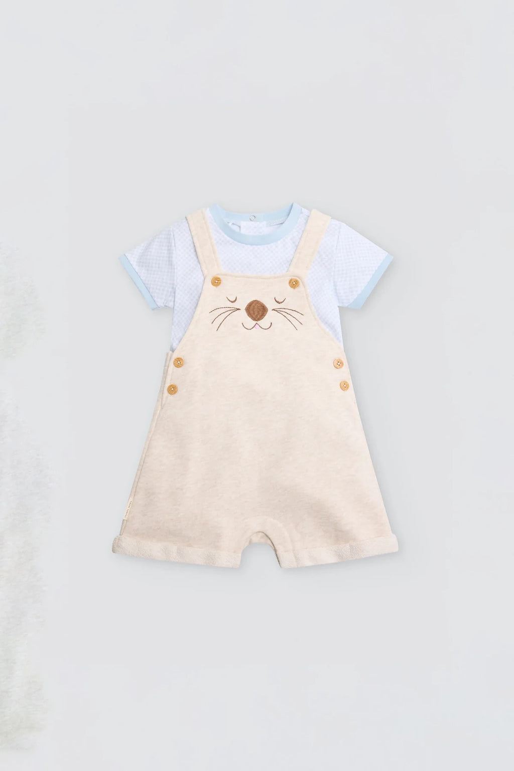 Conjunto bebe manga corta Isabel Mora