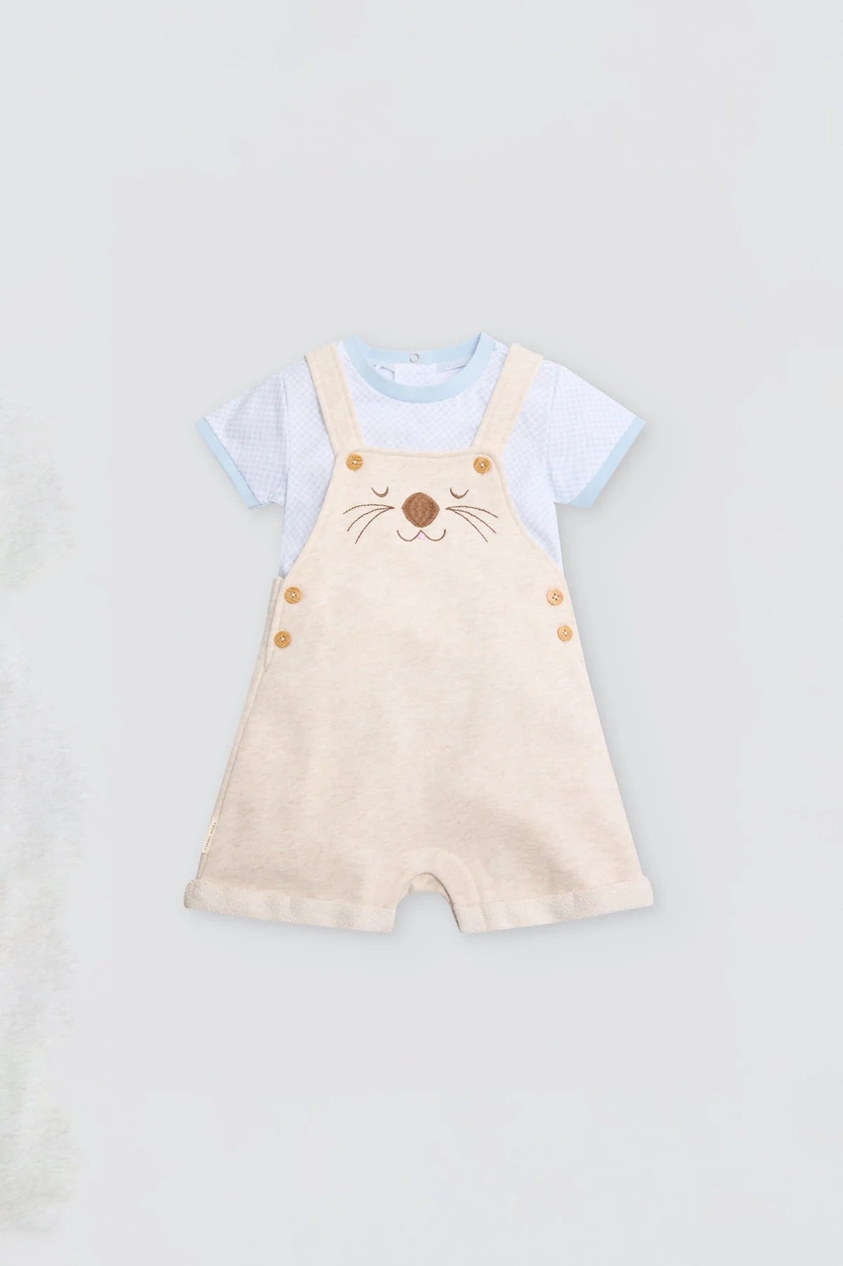 Conjunto bebe manga corta Isabel Mora