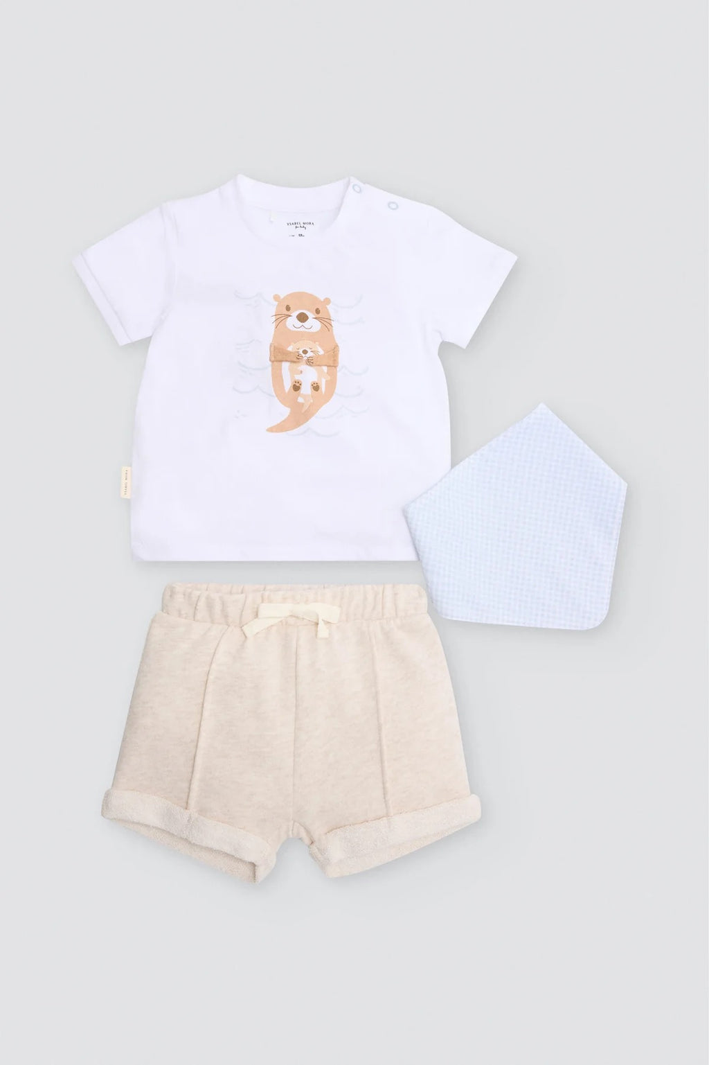 Conjunto bebe tres piezas Isabel Mora