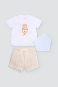 Conjunto bebe tres piezas Isabel Mora