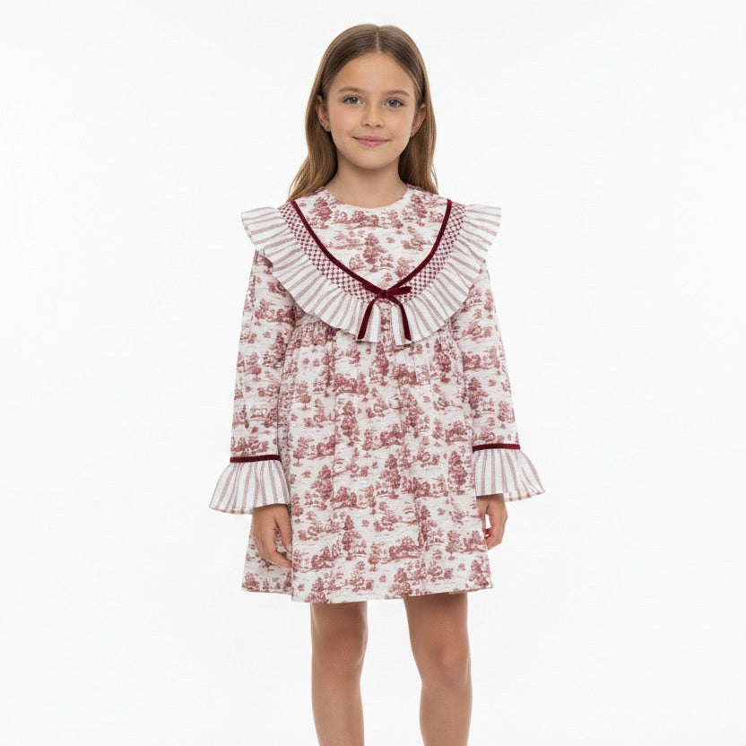 VESTIDO INFANTIL ART.5154 "Familia AZAFRAN"- MARTA Y PAULA