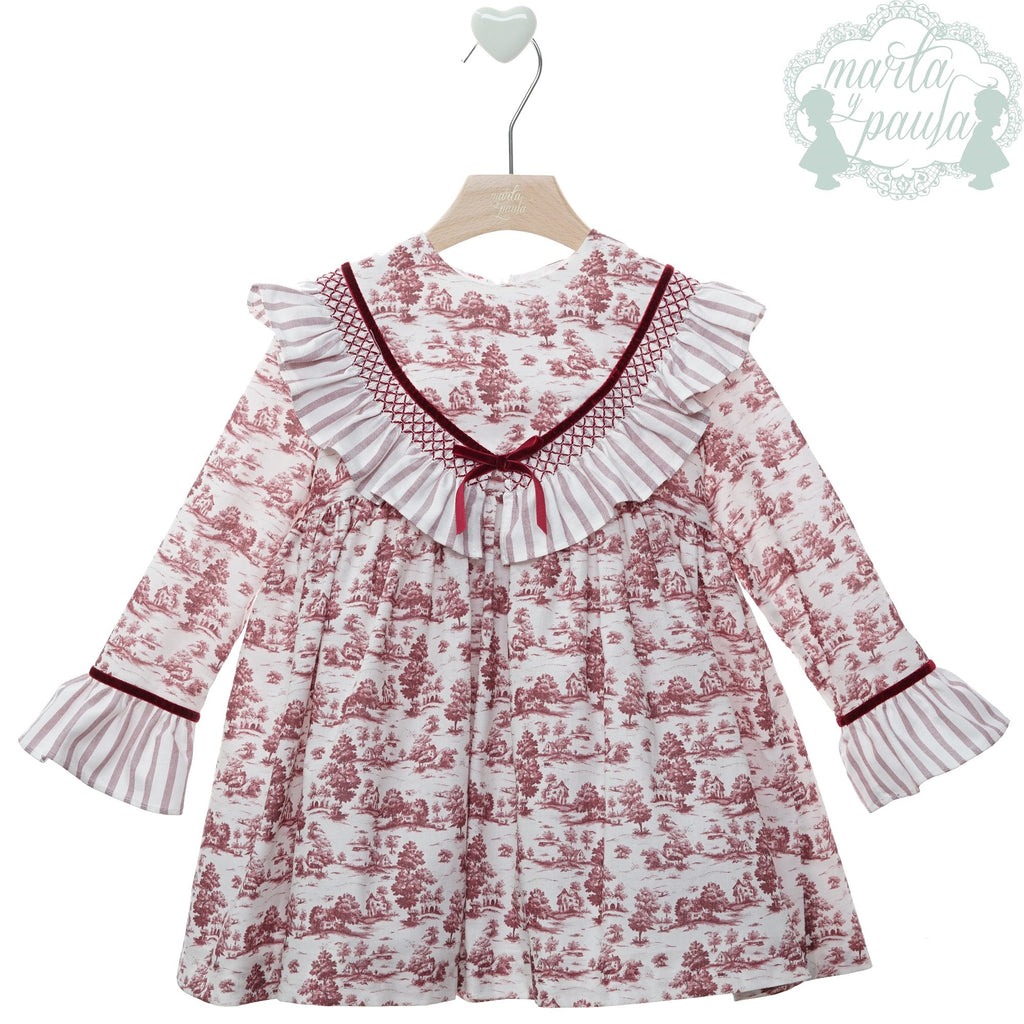 VESTIDO INFANTIL ART.5154 "Familia AZAFRAN"- MARTA Y PAULA