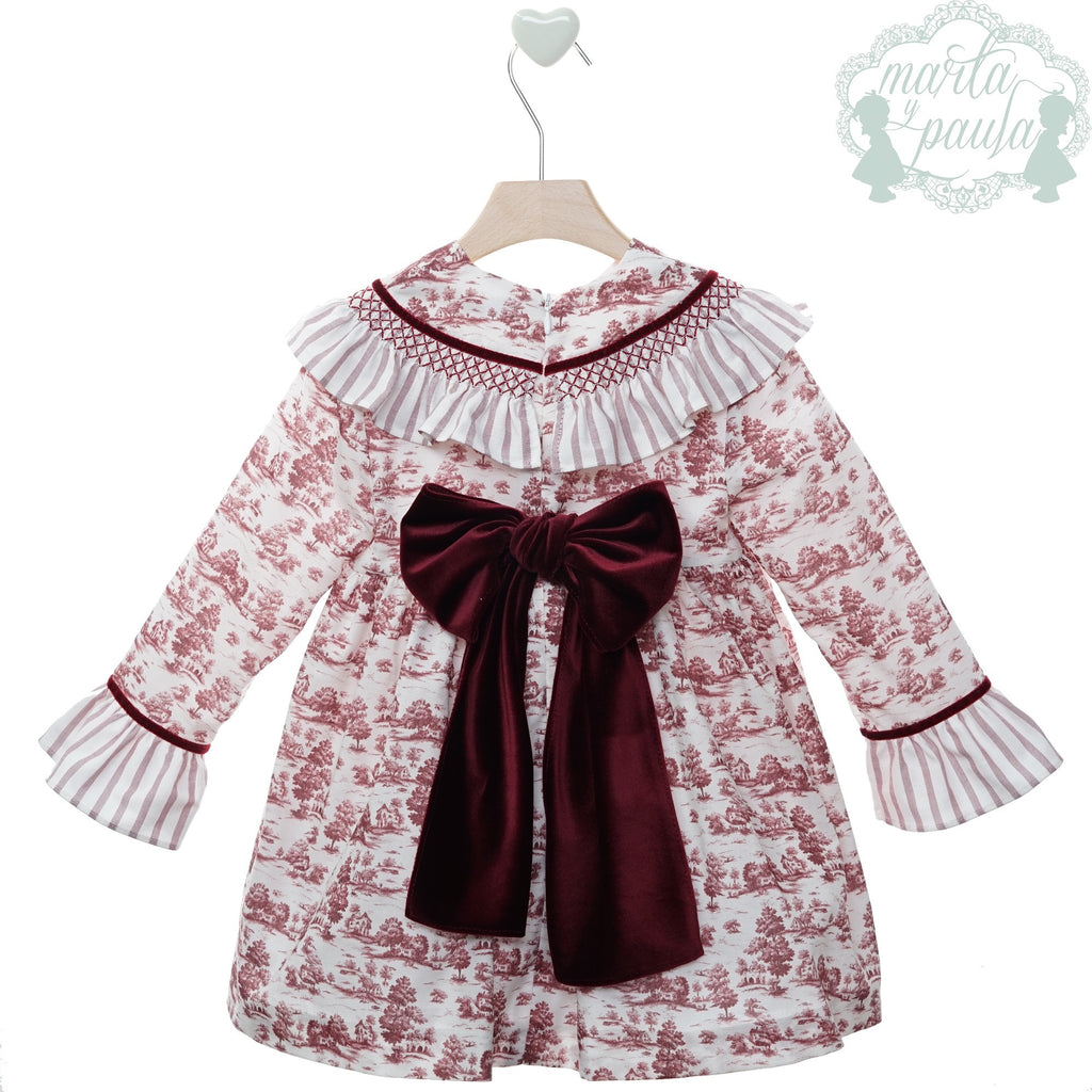 VESTIDO INFANTIL ART.5154 "Familia AZAFRAN"- MARTA Y PAULA