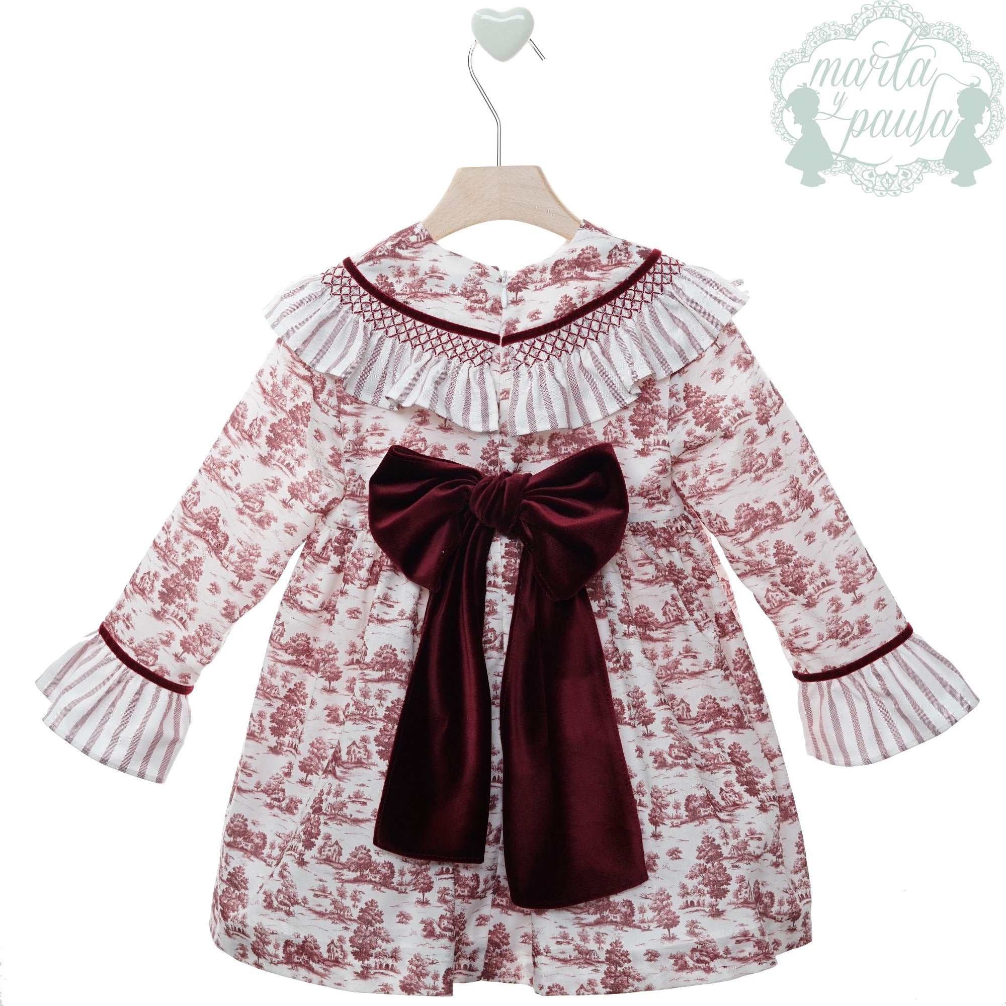 VESTIDO INFANTIL ART.5154 "Familia AZAFRAN"- MARTA Y PAULA