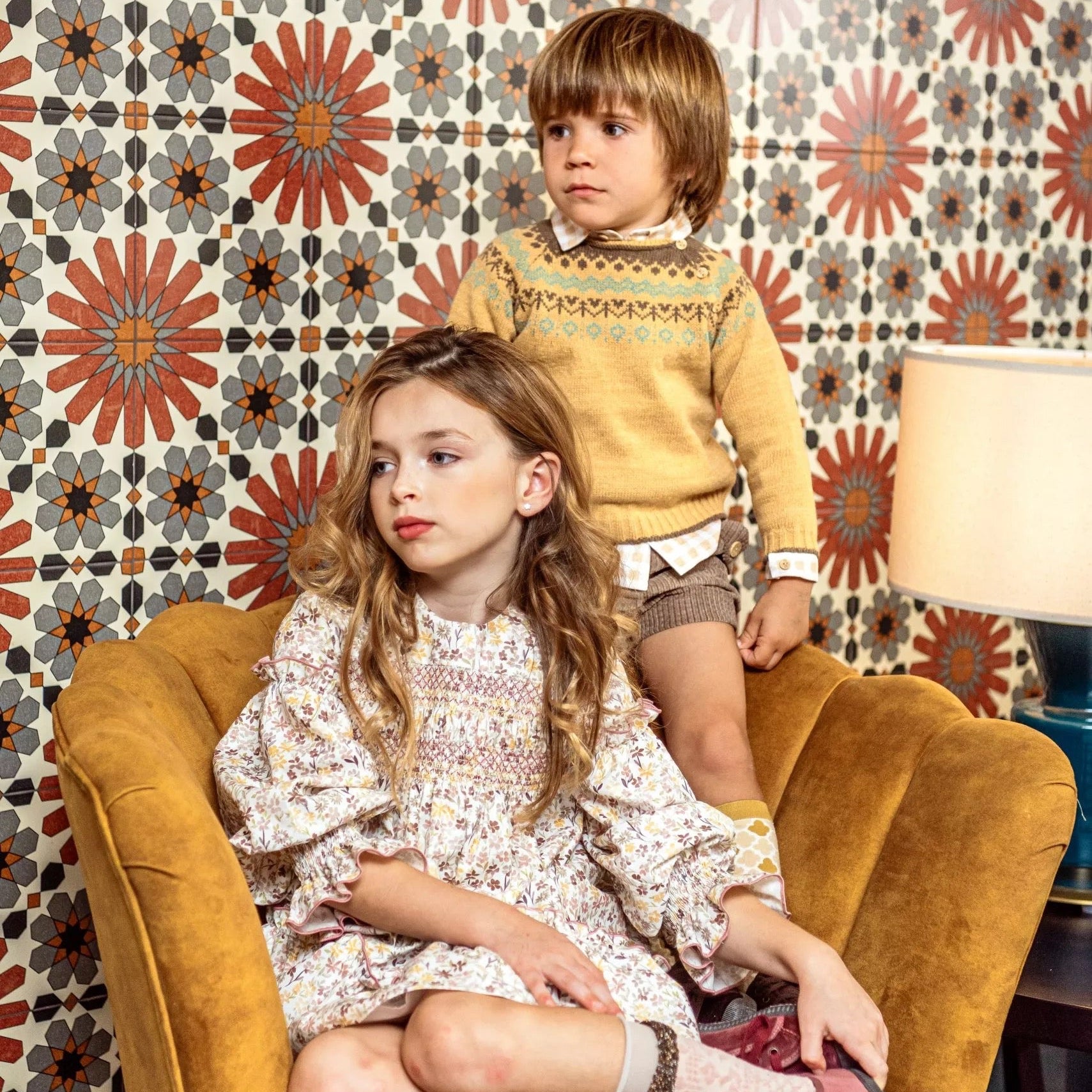 VESTIDO INFANTIL ART.5155 "Familia CURRY" MARTA Y PAULA