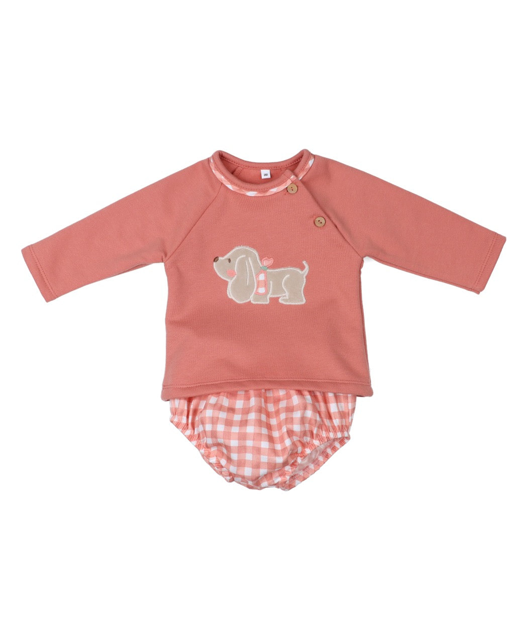 Conjunto corto 2PZAS 32498 "FAMILIA DOGGY" POPYS