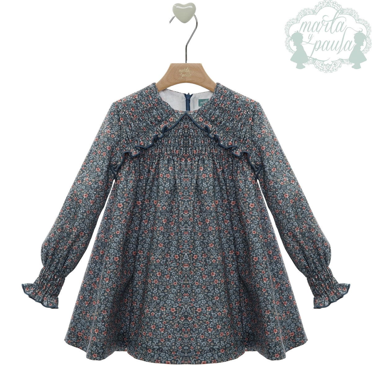 VESTIDO INFANTIL ART.5152 "Familia HIERBABUENA" MARTA Y PAULA