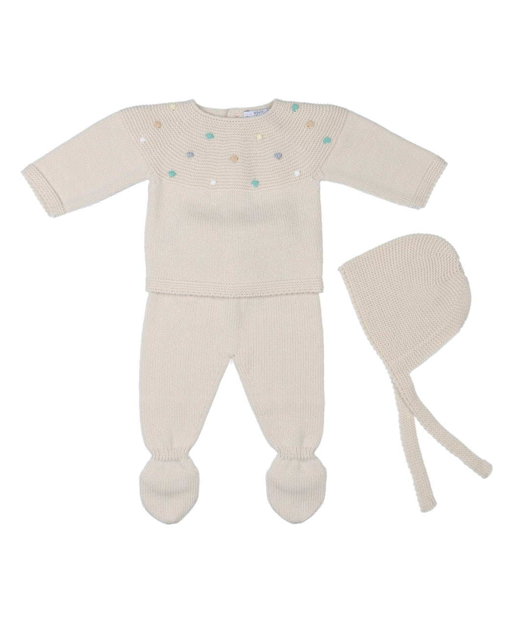 Conjunto de 3PZAS de punto 32778 POPYS